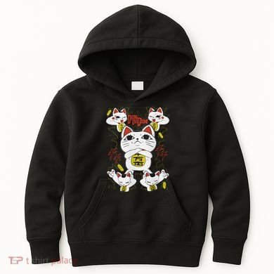 Funny Cat Dan Da Dan Gift Exclusive Kids Hoodie