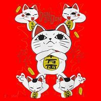 Funny Cat Dan Da Dan Gift Exclusive Santa Hat thumb 1