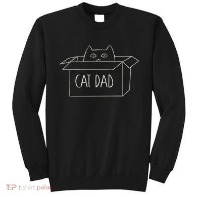 Funny Cat Dad Gift for Father's Day Sweatshirt