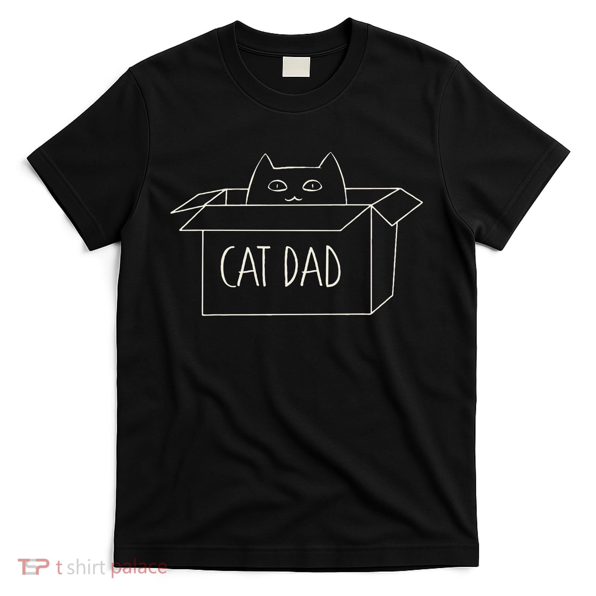 Funny Cat Dad Gift for Father's Day T-Shirt