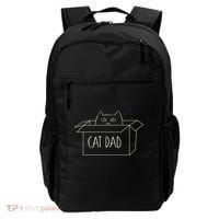 Funny Cat Dad Gift for Father's Day Backpack thumb 0