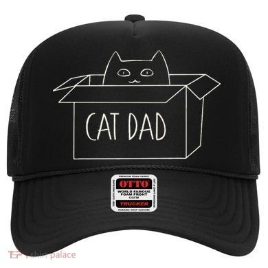 Funny Cat Dad Gift for Father's Day Hat