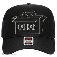 Funny Cat Dad Gift for Father's Day Hat thumb 0