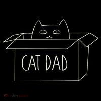 Funny Cat Dad Gift for Father's Day Kids Sweatshirt thumb 2