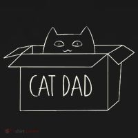 Funny Cat Dad Gift for Father's Day Kids Hoodie thumb 5