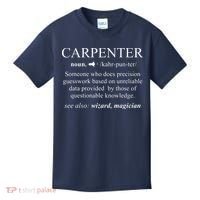 Funny Carpenter Definition Shirts Woodworking Carpentry Gift Kids T-Shirt thumb 0