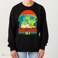 Funny Cute Daddysaurus Rex Women's Sweatshirt thumb 0
