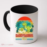 Funny Cute Daddysaurus Rex Coffee Mug thumb 0