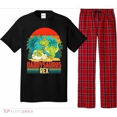 Funny Cute Daddysaurus Rex Pajama Set
