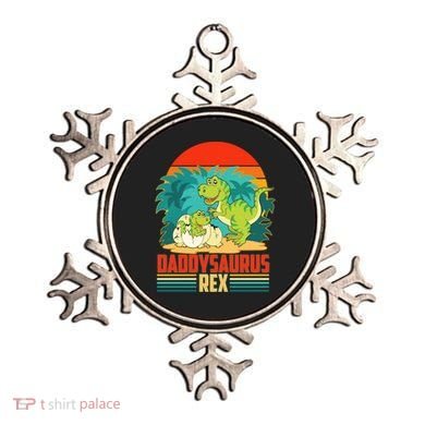 Funny Cute Daddysaurus Rex Ornament