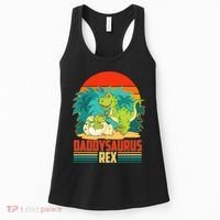 Funny Cute Daddysaurus Rex Women's Tank Top thumb 0