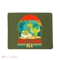 Funny Cute Daddysaurus Rex Mousepad thumb 0