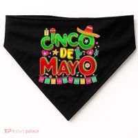 Festive Cinco De Mayo USA-Made Doggie Bandana thumb 0