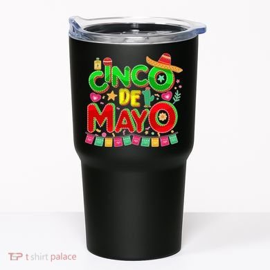 Festive Cinco De Mayo Tumbler