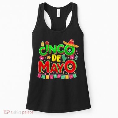 Festive Cinco De Mayo Women's Tank Top