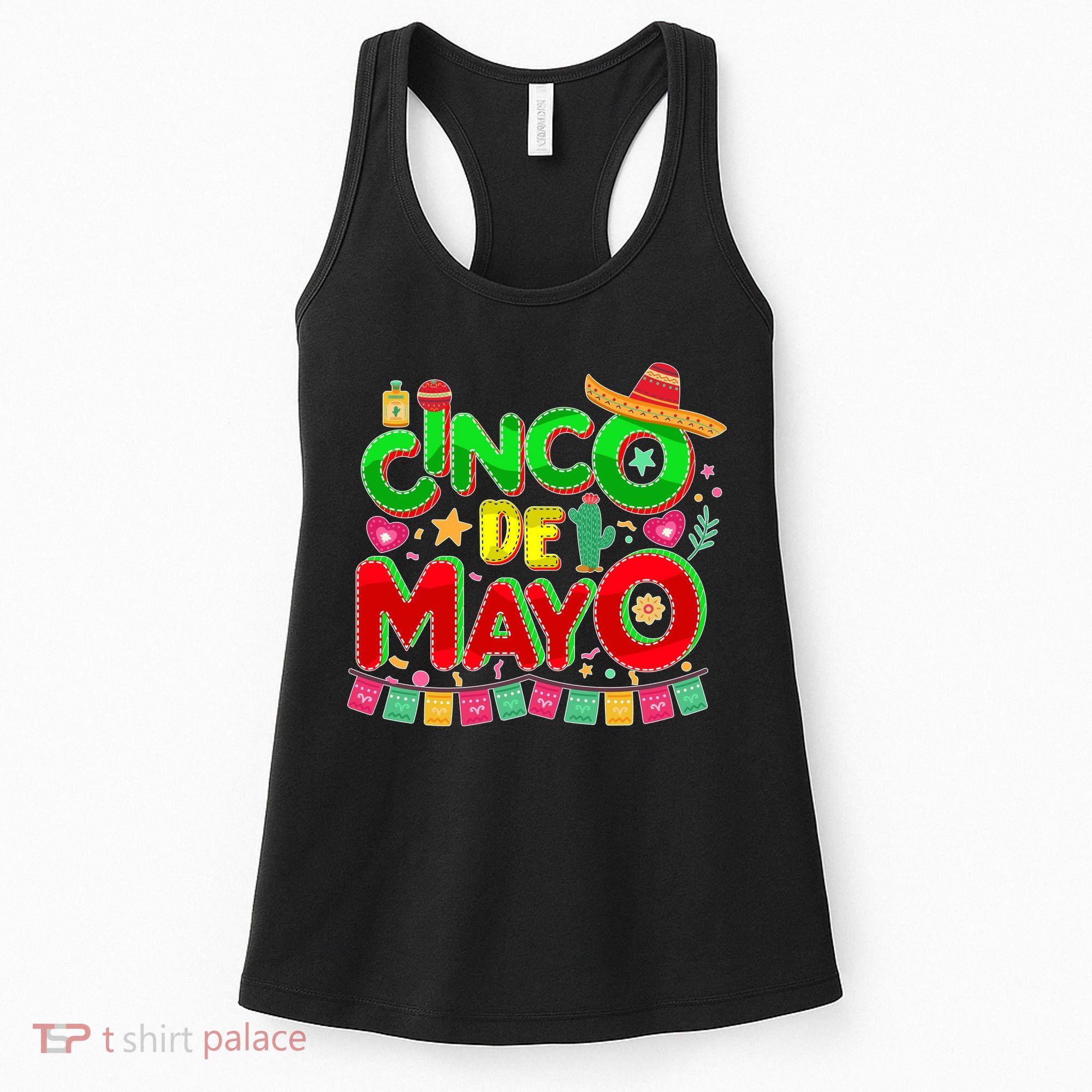 Festive Cinco De Mayo Women's Tank Top