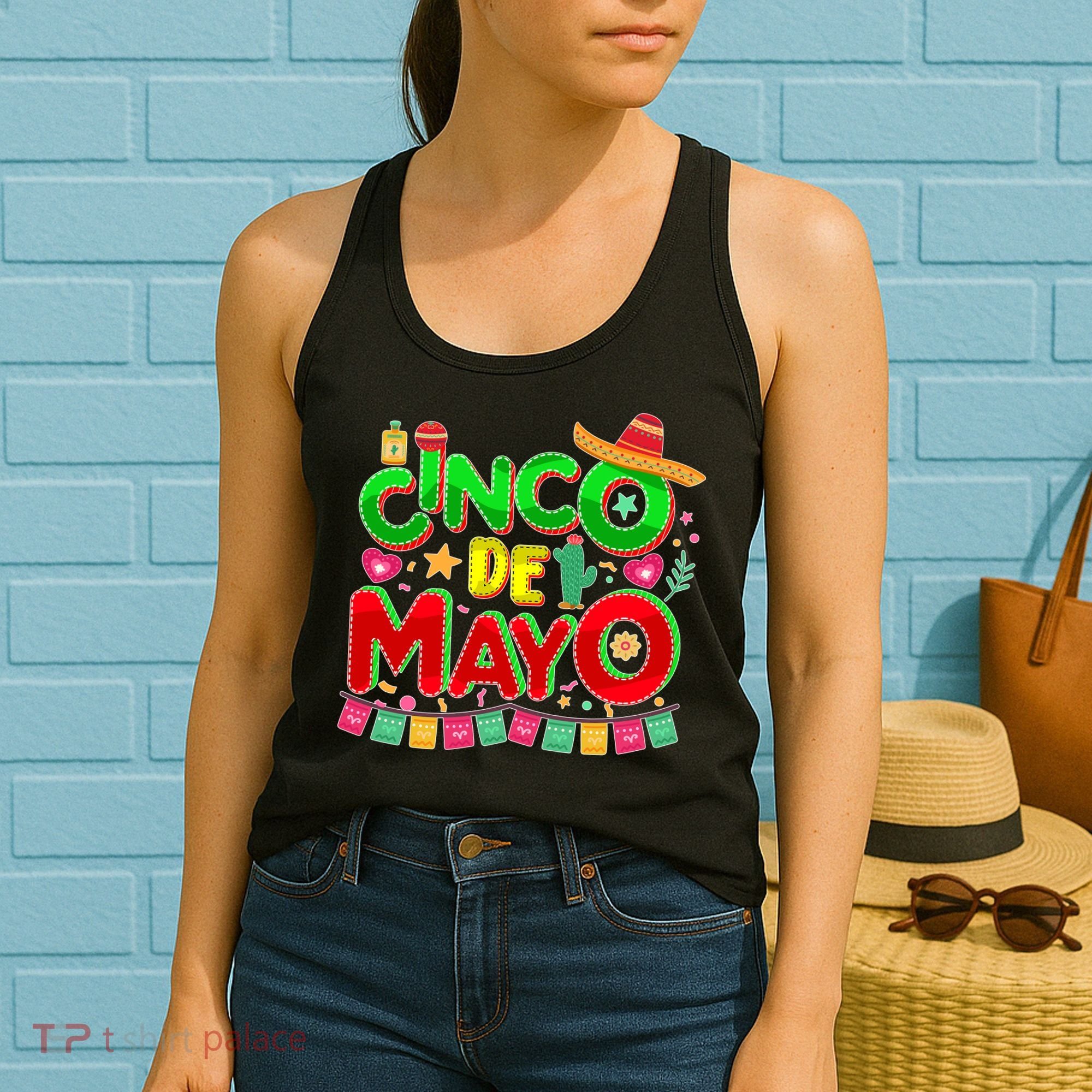 Festive Cinco De Mayo Women's Tank Top