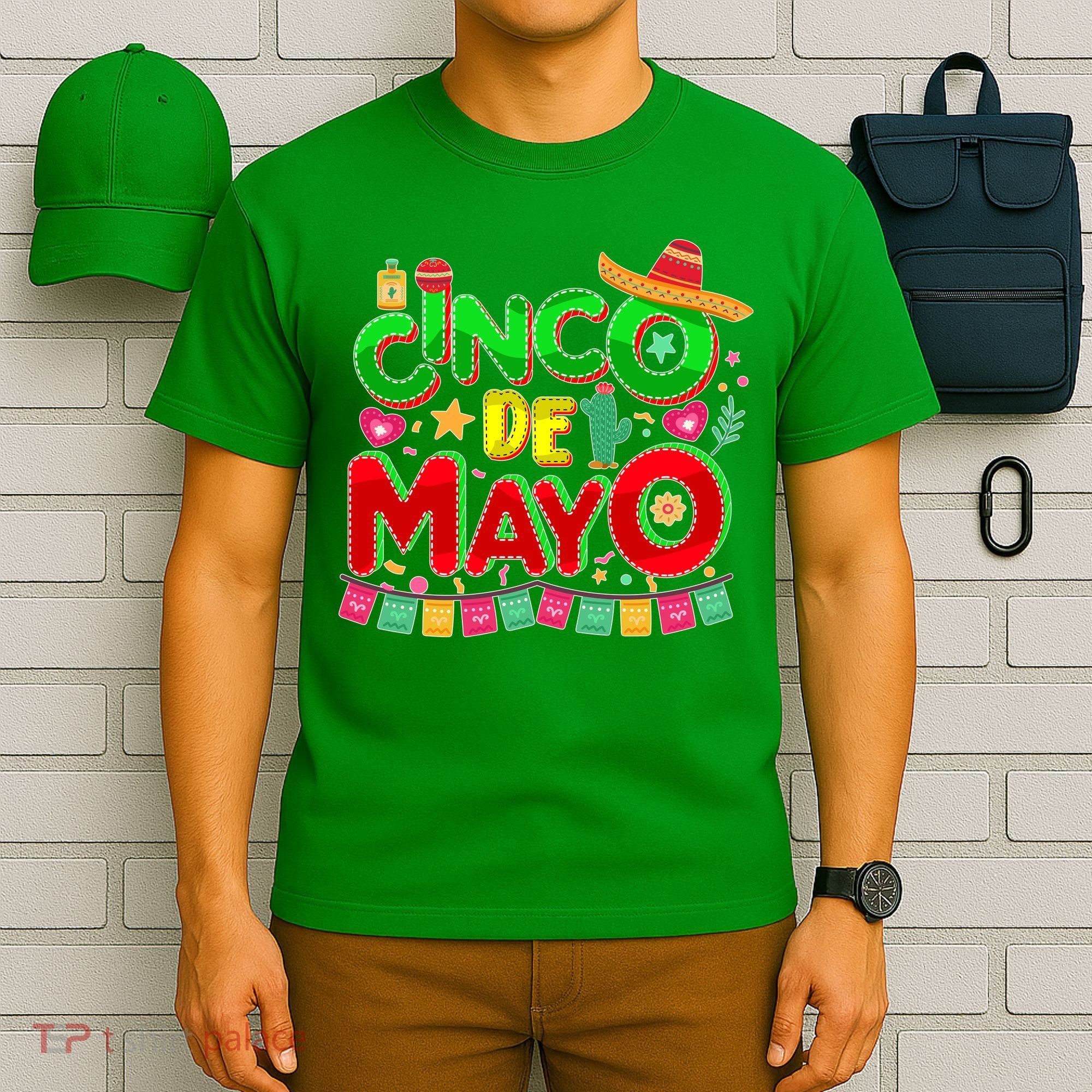 Festive Cinco De Mayo T-Shirt