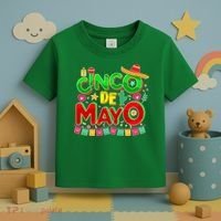 Festive Cinco De Mayo Toddler T-Shirt thumb 3