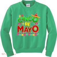 Festive Cinco De Mayo Kids Sweatshirt thumb 0