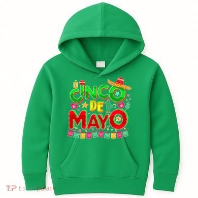 Festive Cinco De Mayo Kids Hoodie