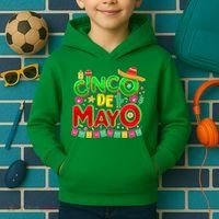 Festive Cinco De Mayo Kids Hoodie thumb 2
