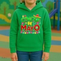 Festive Cinco De Mayo Kids Hoodie thumb 3