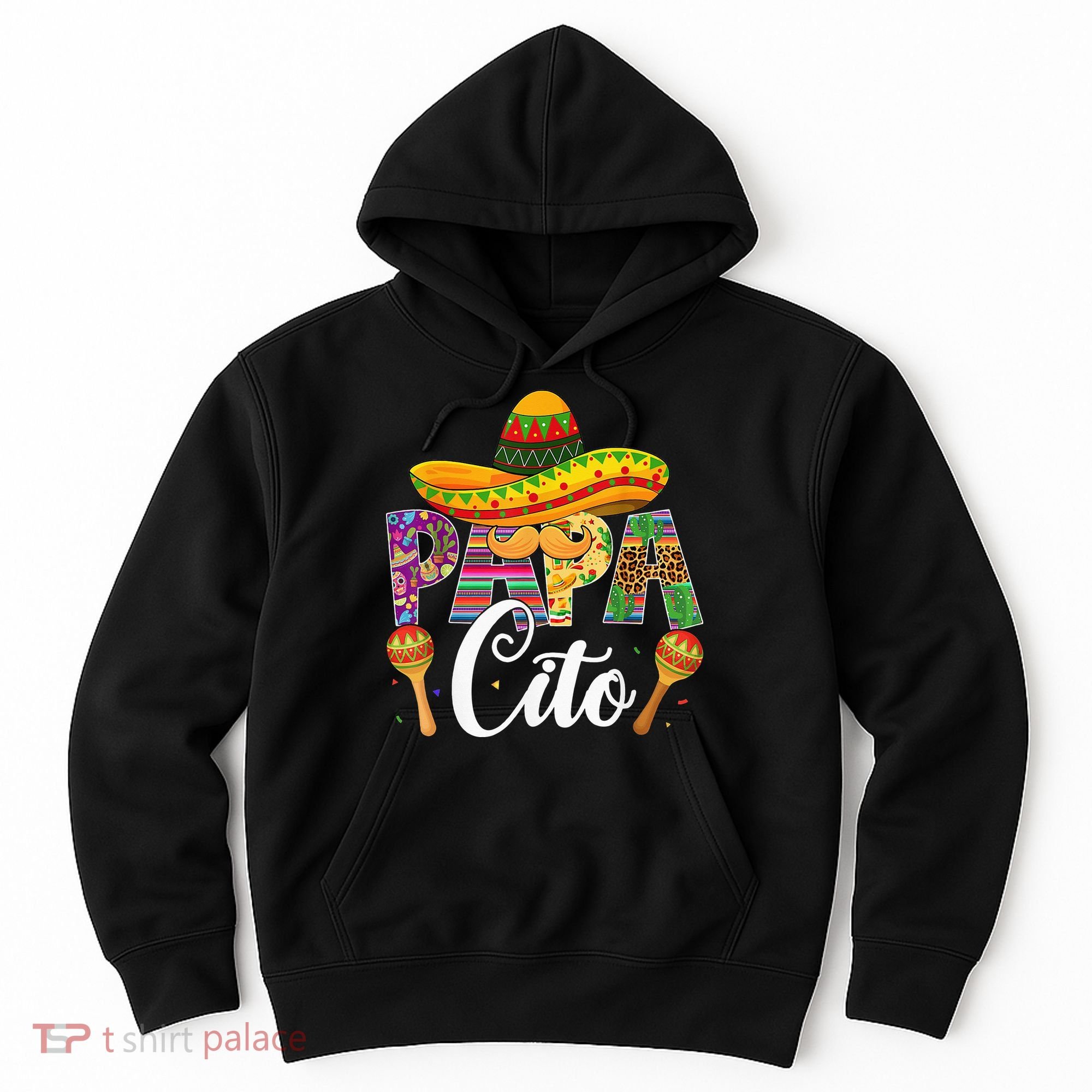 Funny Cinco De Mayo Papacito Festival Leopard Lover Classic Hoodie