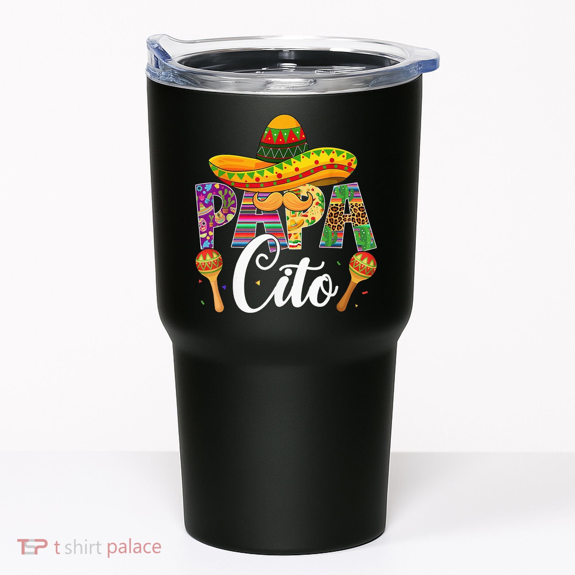 Funny Cinco De Mayo Papacito Festival Leopard Lover Classic Tumbler