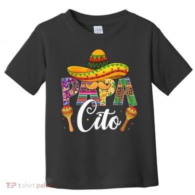 Funny Cinco De Mayo Papacito Festival Leopard Lover Classic Toddler T-Shirt