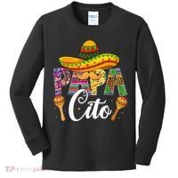 Funny Cinco De Mayo Papacito Festival Leopard Lover Classic Kids Long Sleeve Shirt thumb 0