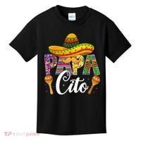 Funny Cinco De Mayo Papacito Festival Leopard Lover Classic Kids T-Shirt thumb 0