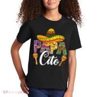 Funny Cinco De Mayo Papacito Festival Leopard Lover Classic Kids T-Shirt thumb 2