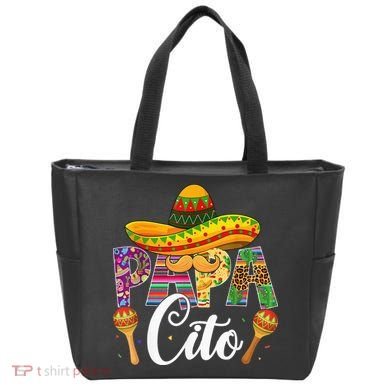 Funny Cinco De Mayo Papacito Festival Leopard Lover Classic Tote Bag