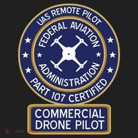 Faa Commercial Drone Pilot Gift Women's Sweatshirt thumb 2