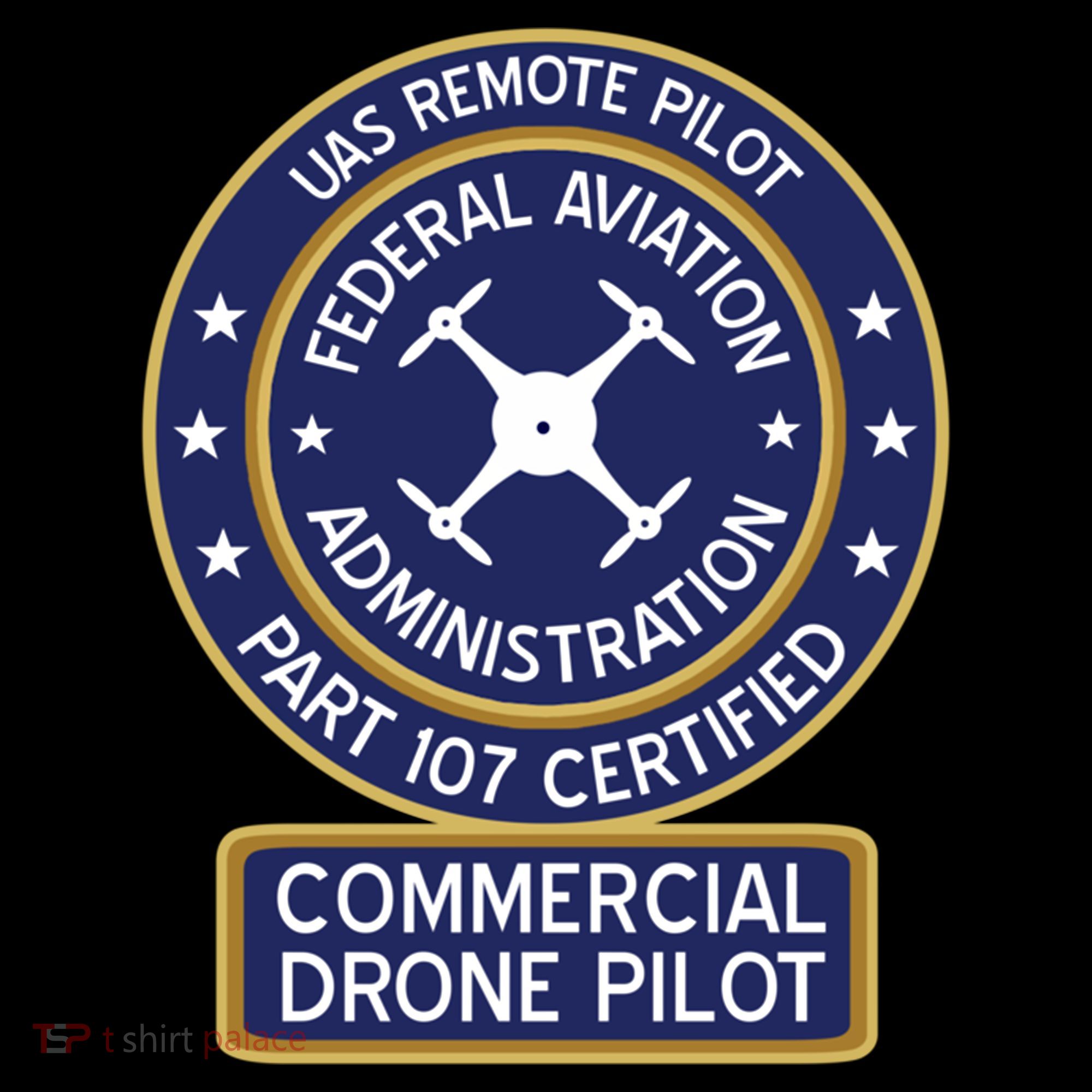 Faa Commercial Drone Pilot Gift Bucket Hat