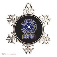 Faa Commercial Drone Pilot Gift Ornament thumb 0