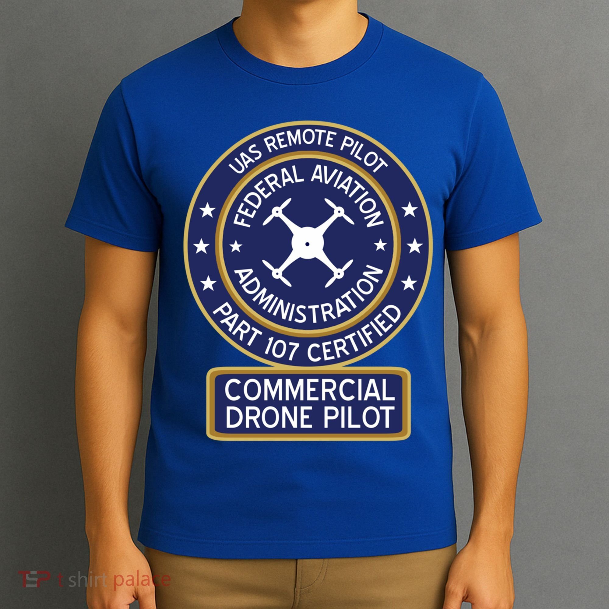 Faa Commercial Drone Pilot Gift T-Shirt