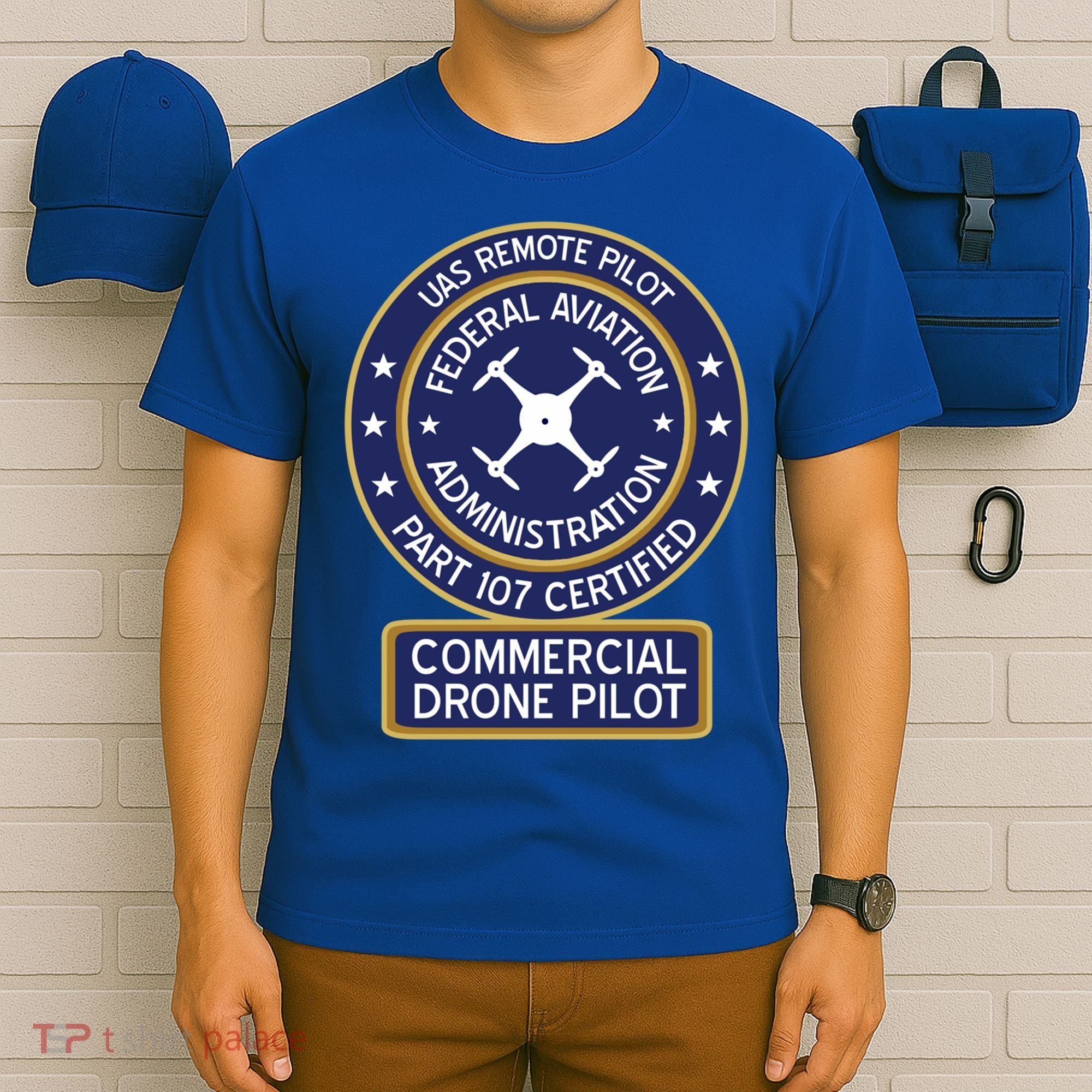 Faa Commercial Drone Pilot Gift T-Shirt