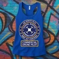 Faa Commercial Drone Pilot Gift Women's Tank Top thumb 3