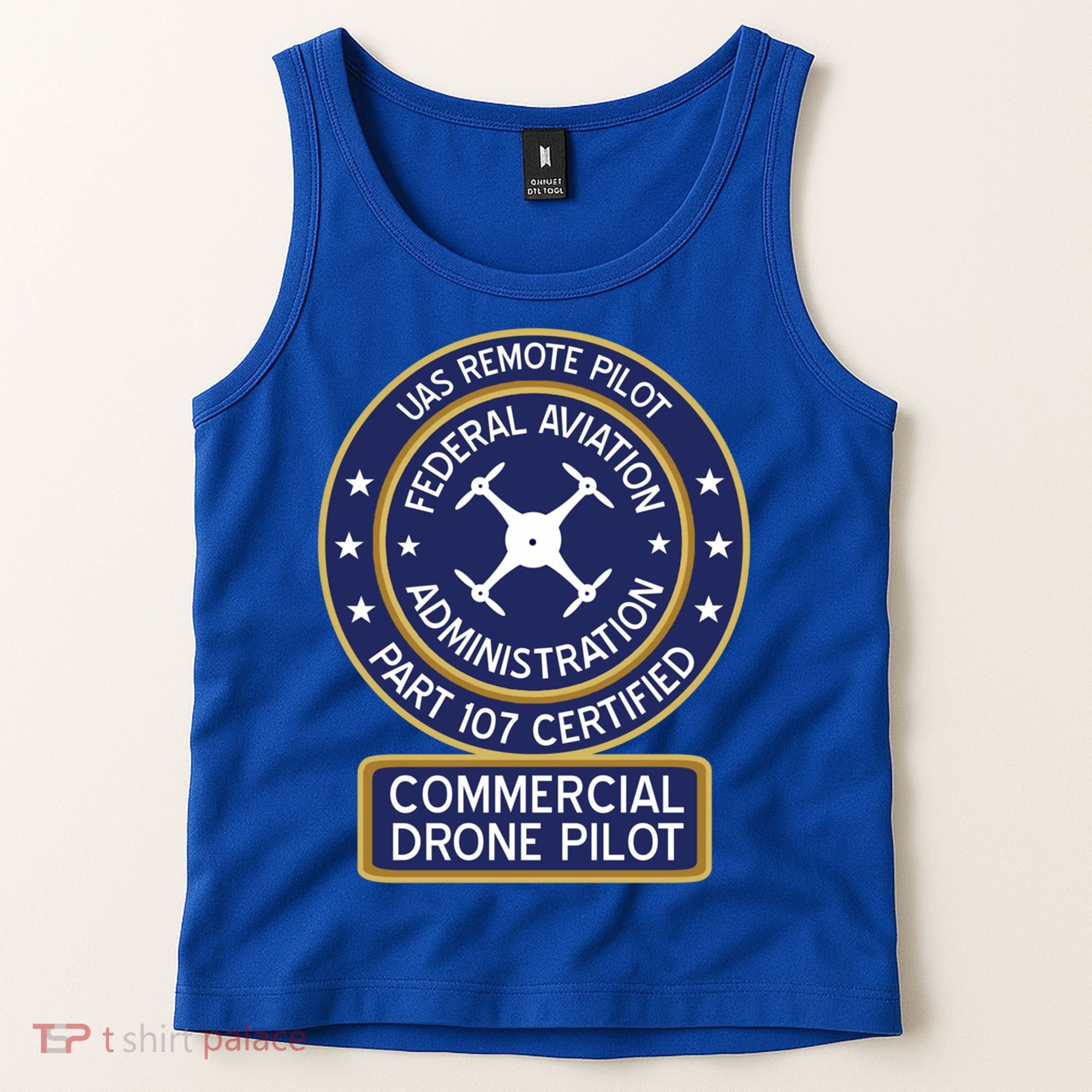 Faa Commercial Drone Pilot Gift Tank Top