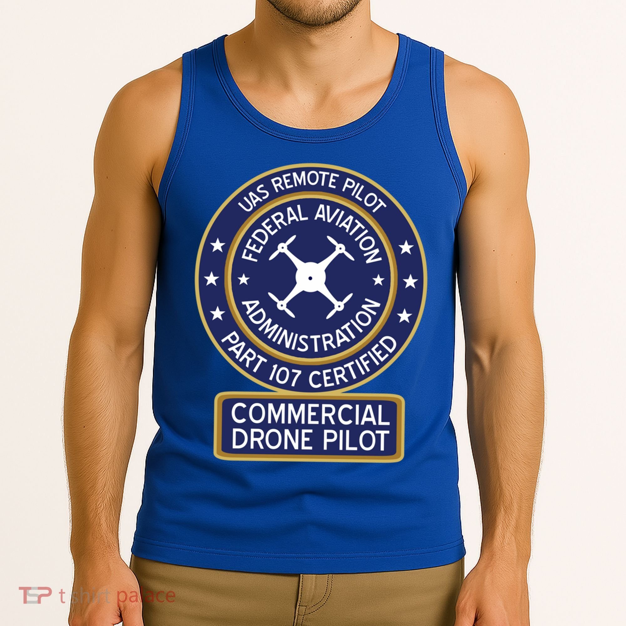 Faa Commercial Drone Pilot Gift Tank Top