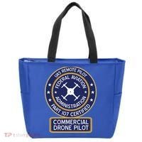 Faa Commercial Drone Pilot Gift Tote Bag thumb 0
