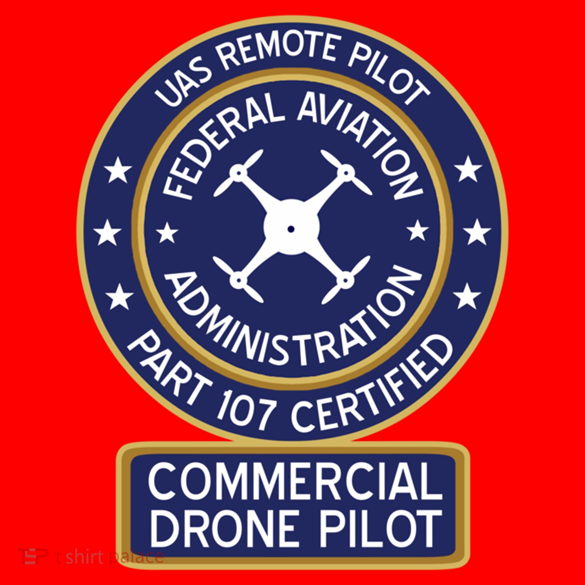 Faa Commercial Drone Pilot Gift Santa Hat