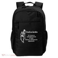 Funny Chiropractor Definition Chiropractic Backpack thumb 0
