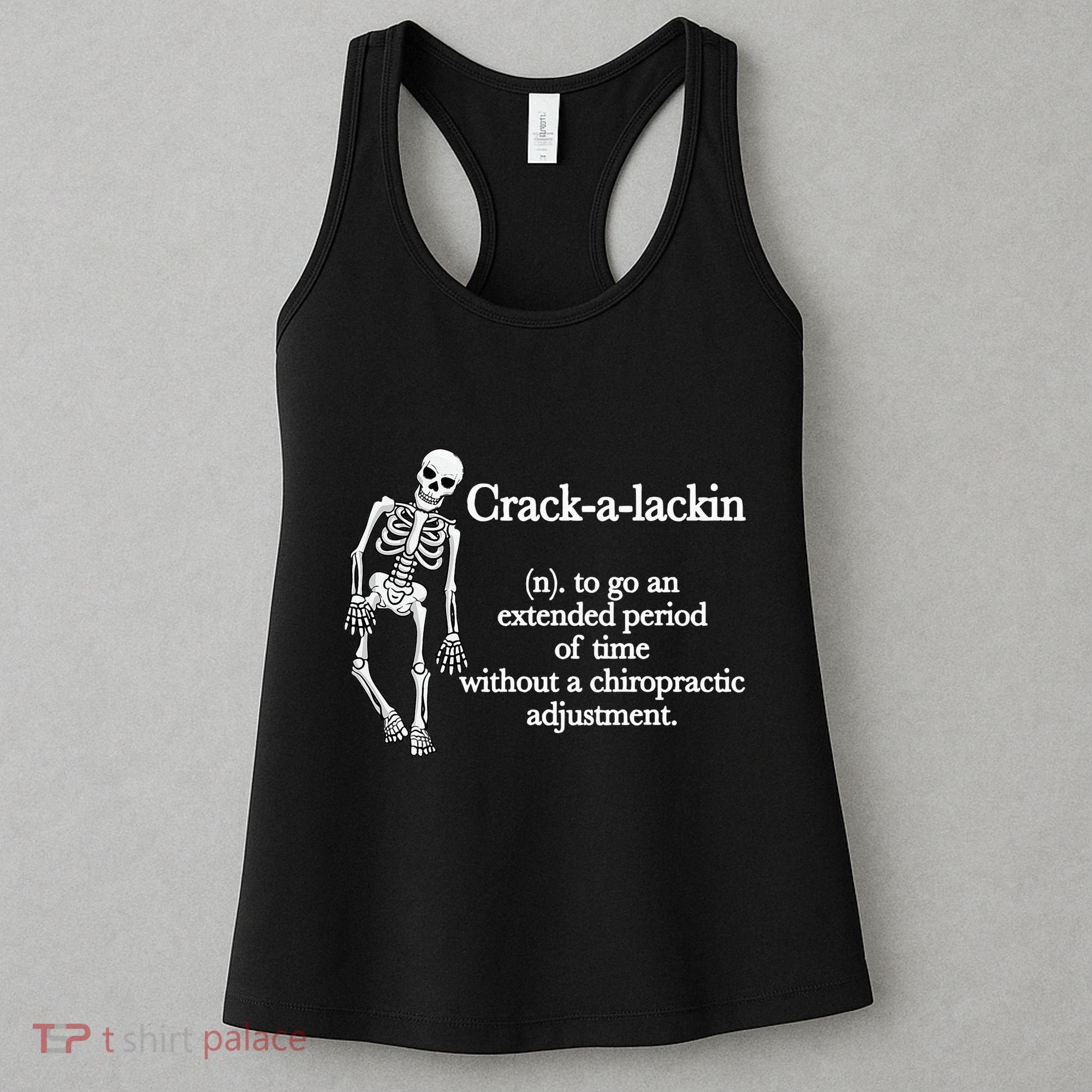 Funny Chiropractor Definition Chiropractic Women's Tank Top
