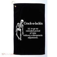 Funny Chiropractor Definition Chiropractic Golf Towel thumb 0