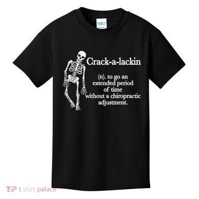 Funny Chiropractor Definition Chiropractic Kids T-Shirt
