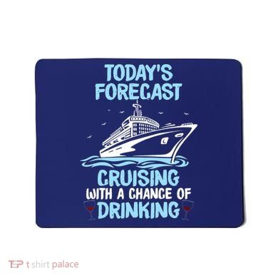 Funny Cruise Design For Cruising Boat Trip Lovers Mousepad
