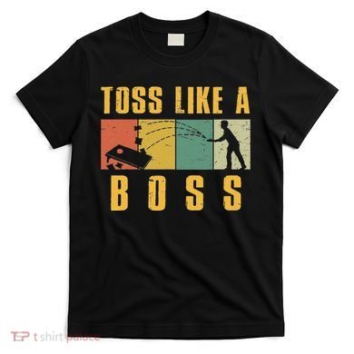 Funny Cornhole Design Cornhole Bean Bag Toss T-Shirt
